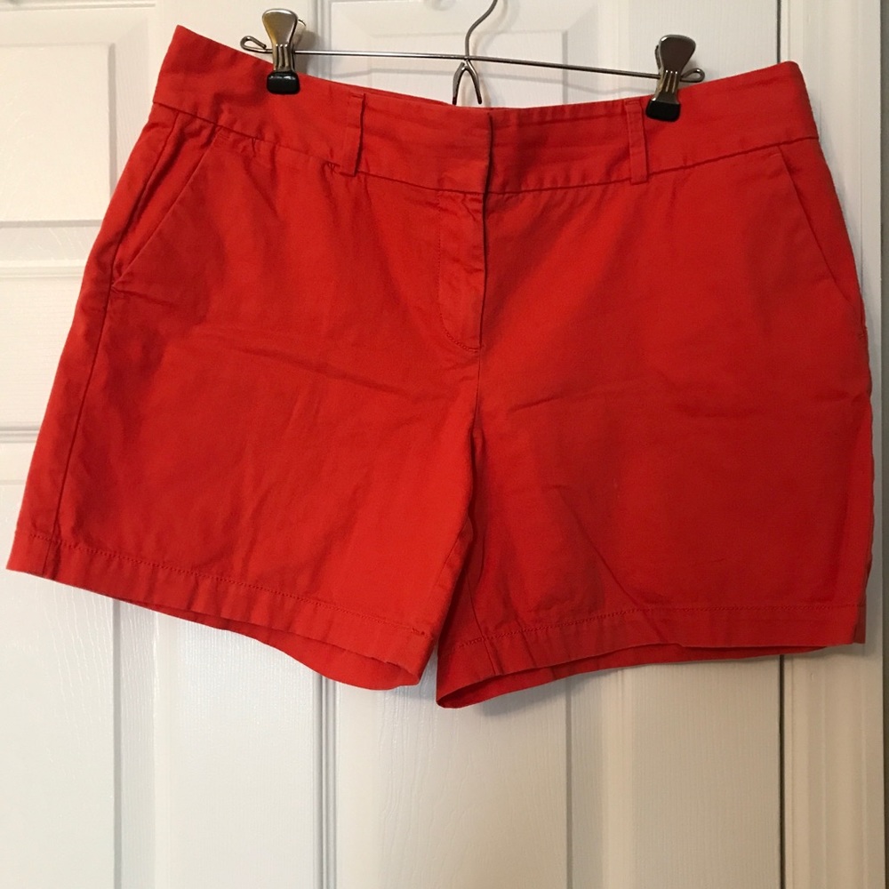 Orange Loft Shorts